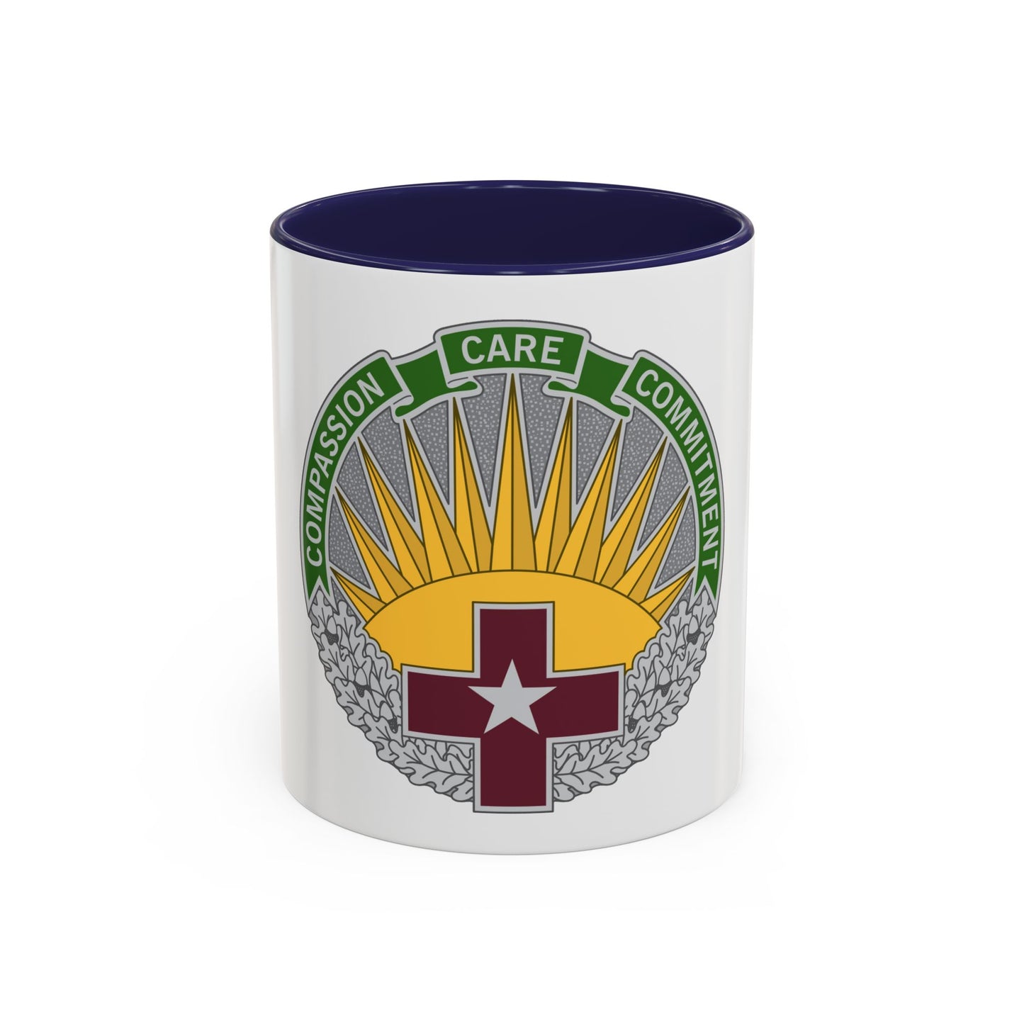 Regional Health Command Central (U.S. Army) Accent Coffee Mug