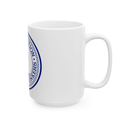 Seal of Yonkers New York - White Coffee Mug
