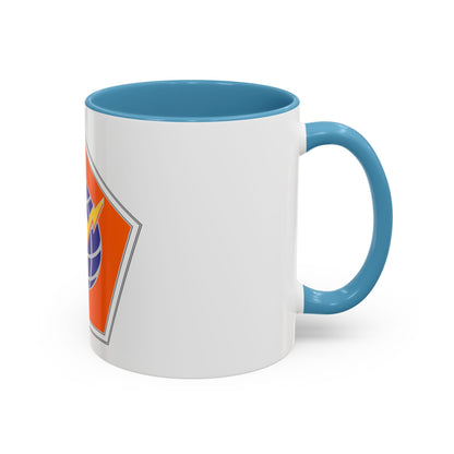 505 Signal Brigade 2 (U.S. Army) Accent Coffee Mug