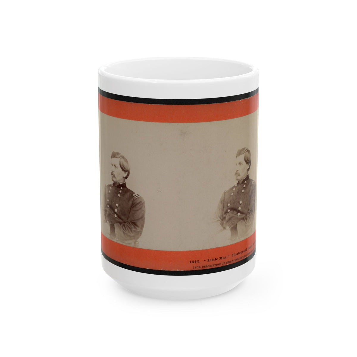 Little Mac  001 (U.S. Civil War) White Coffee Mug