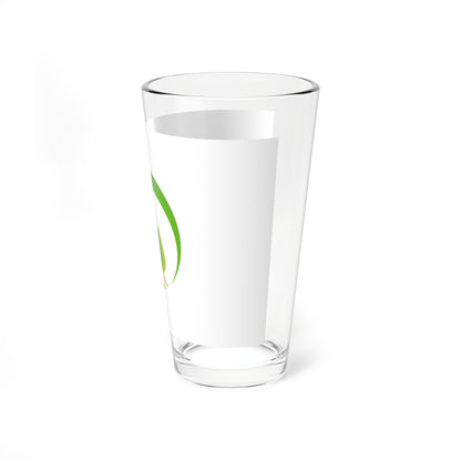 Flag of Midori Gunma (Japan) Pint Glass 16oz