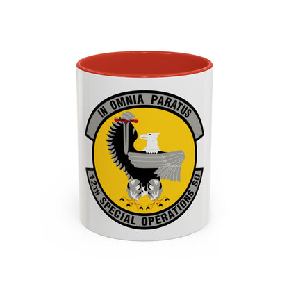 12 Special Operations Squadron AFSOC (U.S. Air Force) Accent Coffee Mug