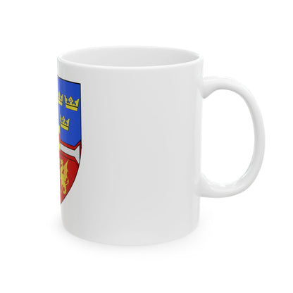 Christian I of Denmark Coat of Arms 1457-1460 - White Coffee Mug