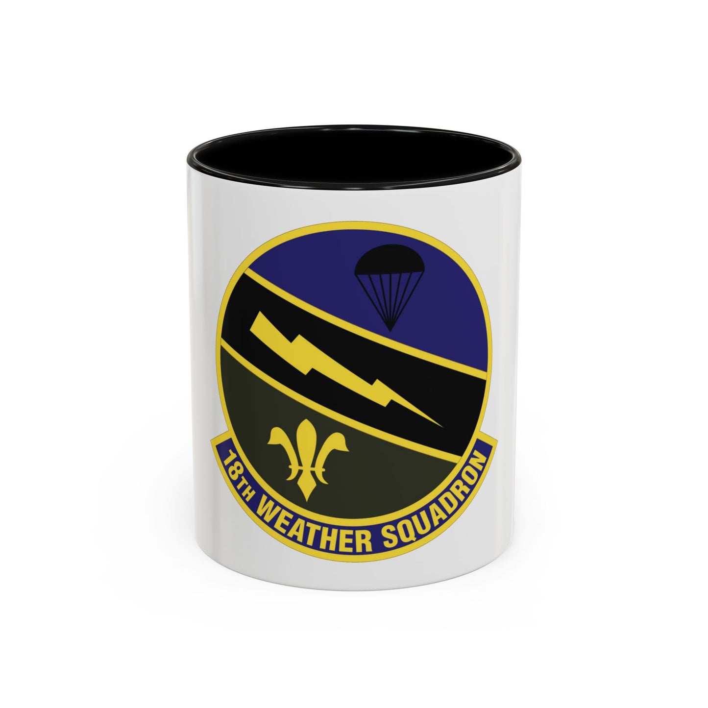 18 Weather Squadron ACC (U.S. Air Force) Accent Coffee Mug