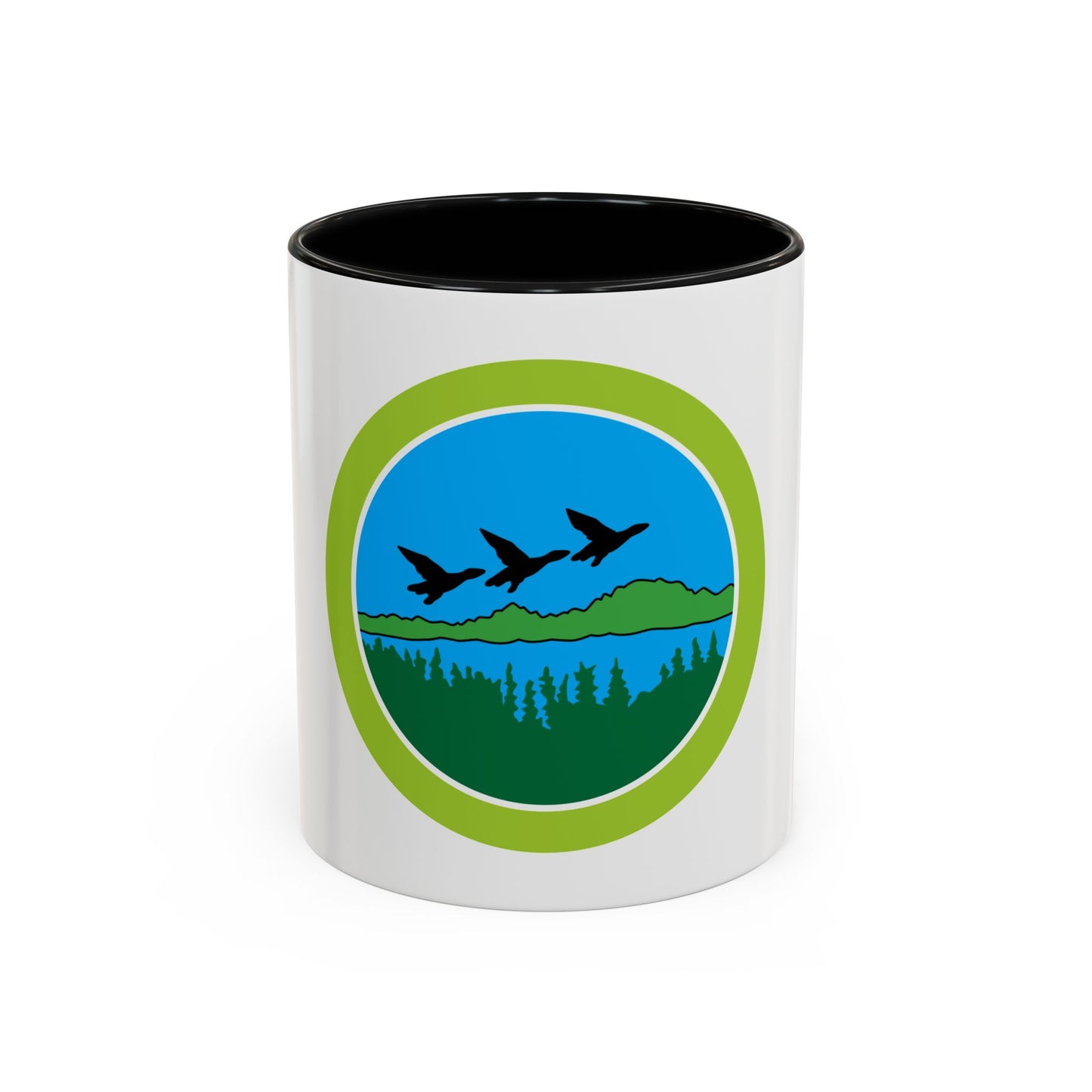 Fish and Wildlife Management (Boy Scout Merit Badge) Accent Coffee Mug