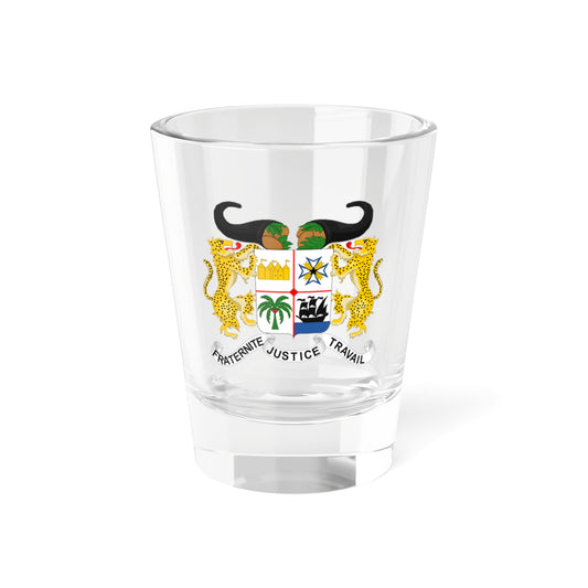 Coat of arms of Benin - Shot Glass 1.5oz