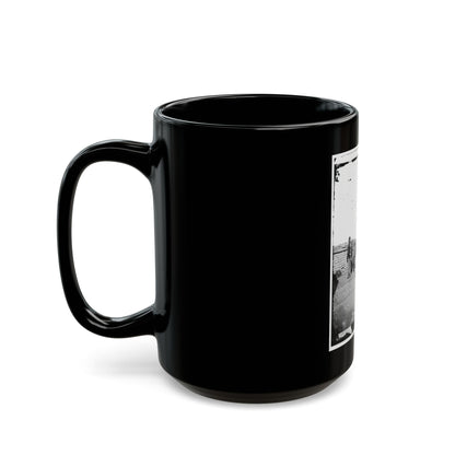 A Parrott Gun (Trained On Sumter ) (U.S. Civil War) Black Coffee Mug