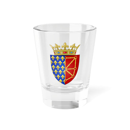 Arms of the Kingdom of France & Navarre - Shot Glass 1.5oz