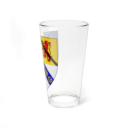 Earl of Rothes arms (Scotland) (Coat of Arms) Pint Glass 16oz