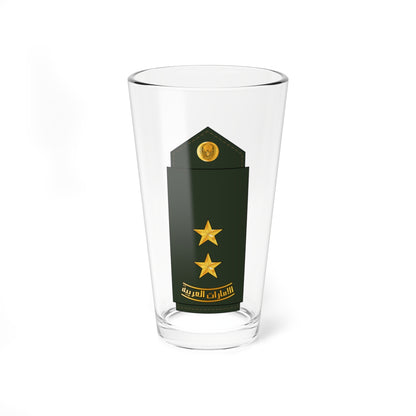 07 UAEA 1LT (United Arab Emirates) (Military Rank) Pint Glass 16oz
