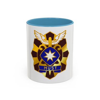 22 Surgical Hospital (U.S. Army) Accent Coffee Mug