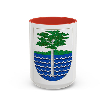 Coat of Arms of the Portuguese and Spanish Guinea - Accent Coffee Mug