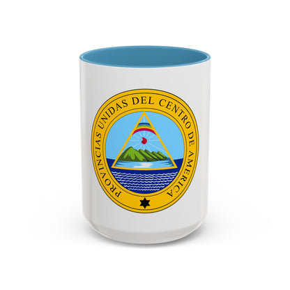 Coat of arms of the United Provinces of Central America - Accent Coffee Mug