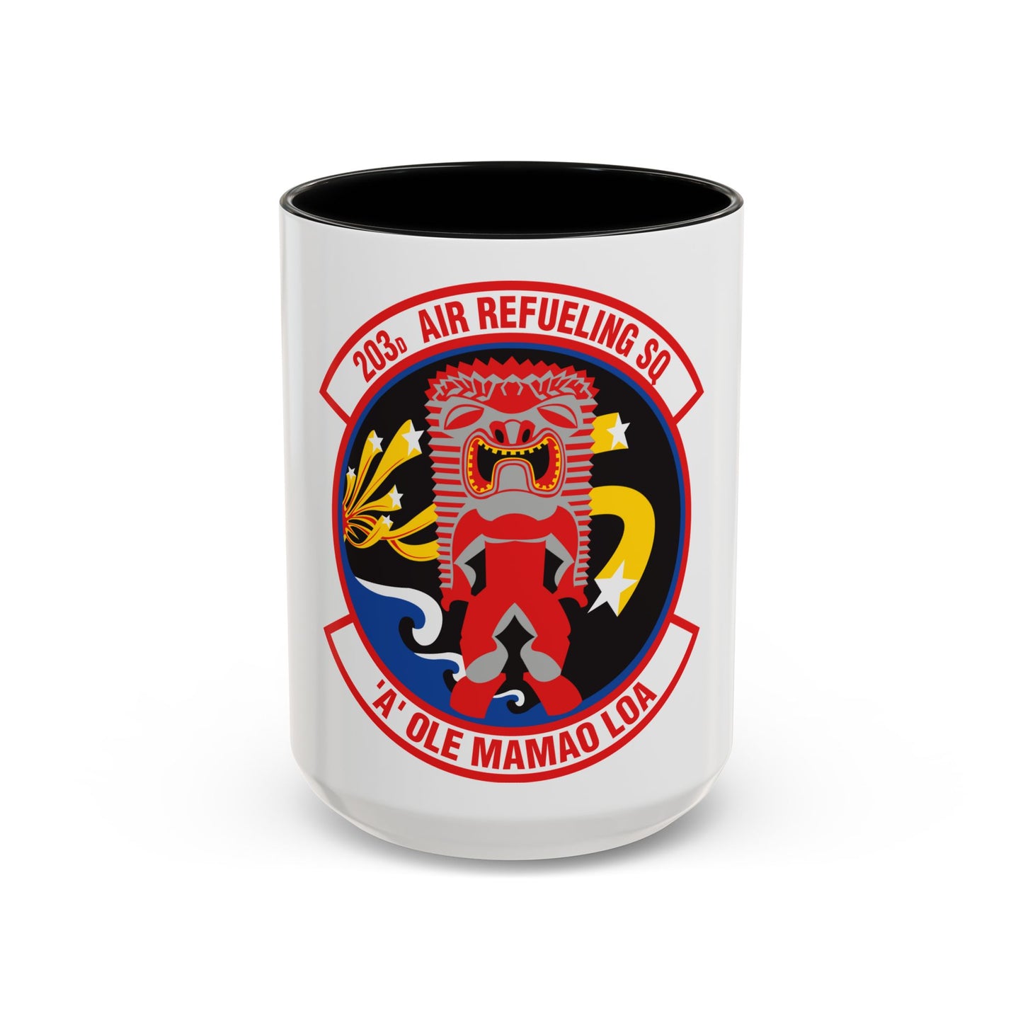 203 Air Refueling Squadron (U.S. Air Force) Accent Coffee Mug