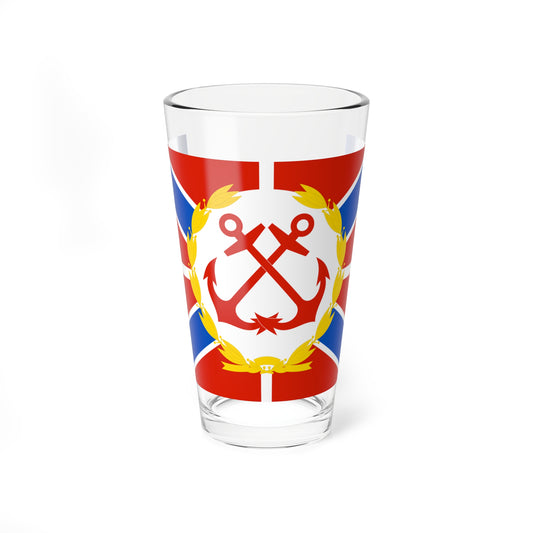 Russia Flag commander 2000 genstaff (Russia) Pint Glass 16oz