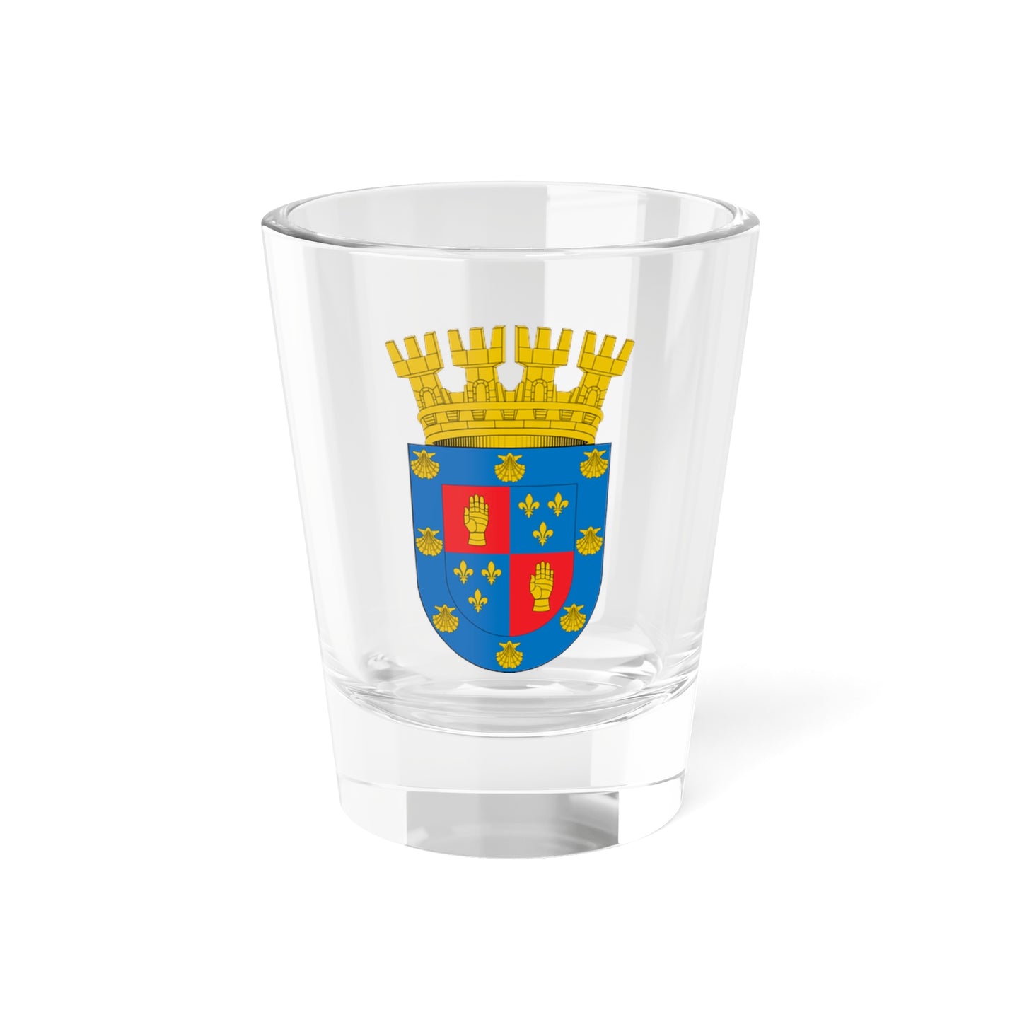 Escudo de Macul (Chile) (Coat of Arms) Shot Glass 1.5oz