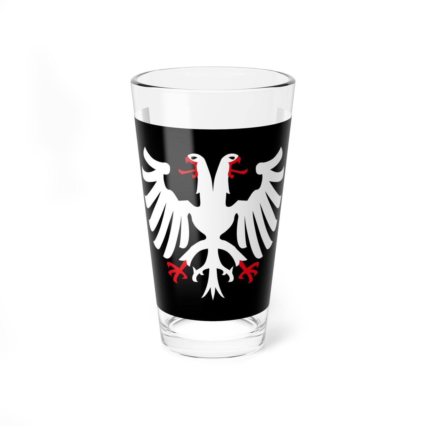 Pays Fouesnantais traditional district flag (France) Pint Glass 16oz