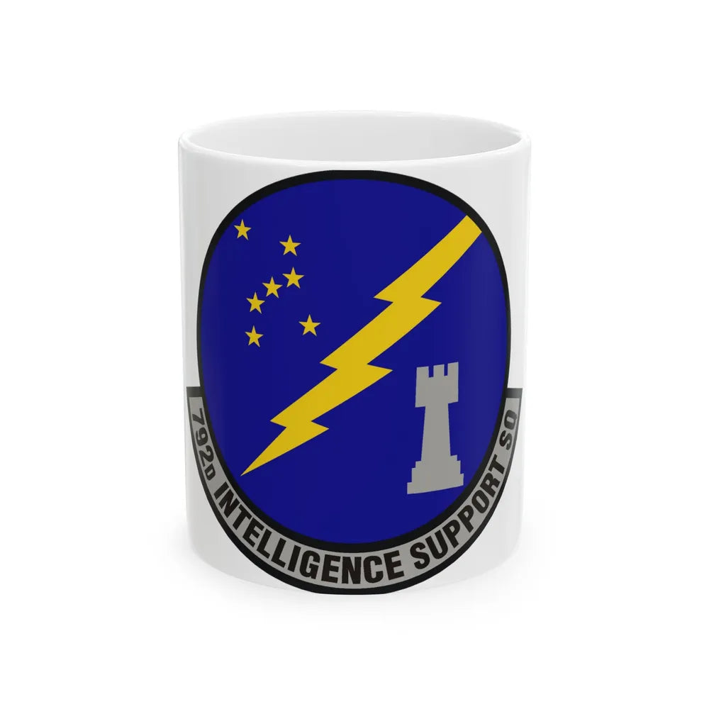 792d Intelligence Support Squadron (U.S. Air Force) White Coffee Mug-11oz-Go Mug Yourself