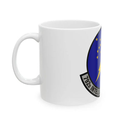 792d Intelligence Support Squadron (U.S. Air Force) White Coffee Mug-Go Mug Yourself