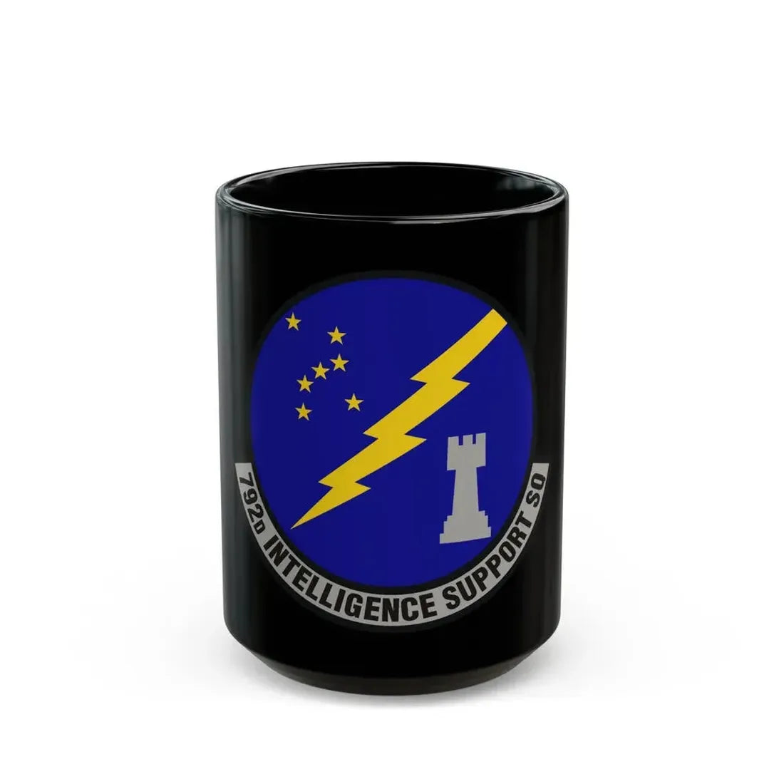 792d Intelligence Support Squadron (U.S. Air Force) Black Coffee Mug 15oz - Go Mug Yourself