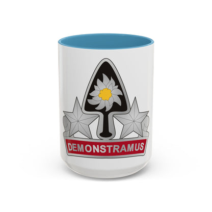 31st Engineer Battalion 2 (U.S. Army) Accent Coffee Mug