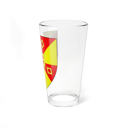 Ellezelles coat of arms (Belgium) (Coat of Arms) Pint Glass 16oz