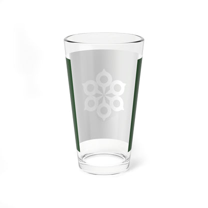 Flag of Rokunohe Aomori (Japan) Pint Glass 16oz