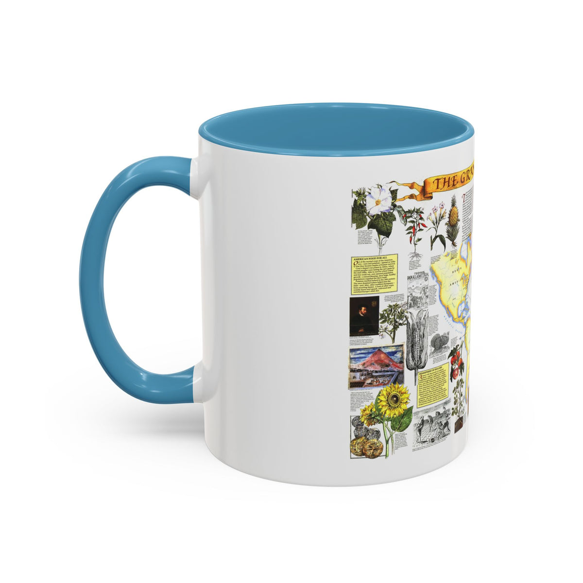 The Grand Exchange (1992) (Map) Accent Coffee Mug