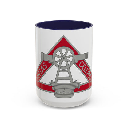 69 Engineer Company (U.S. Army) Accent Coffee Mug