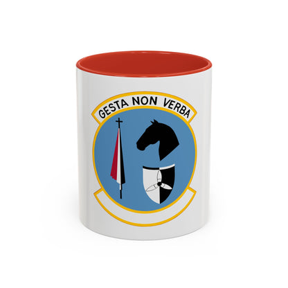 537 Airlift Squadron PACAF (U.S. Air Force) Accent Coffee Mug