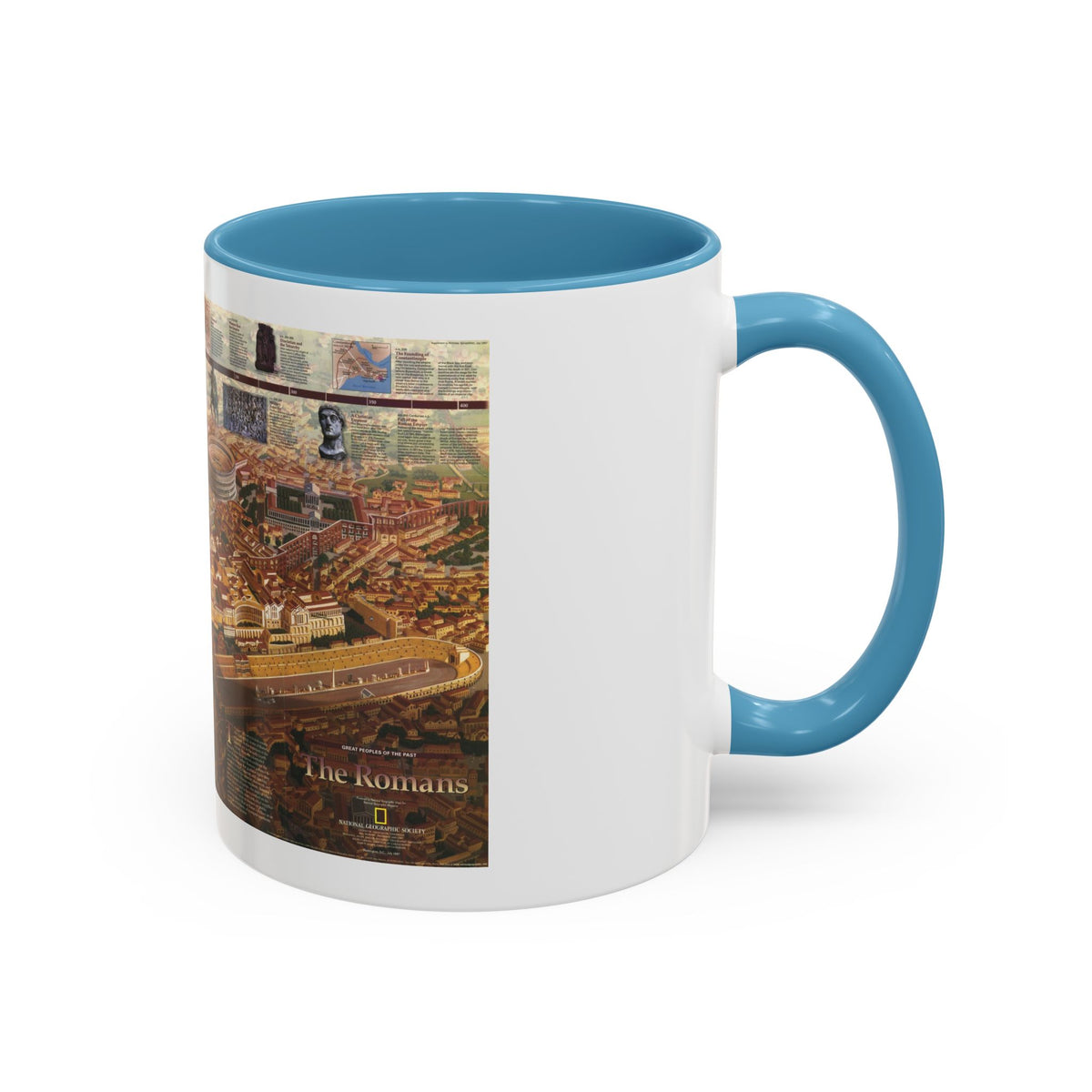 Romans, The (1997) (Map) Accent Coffee Mug