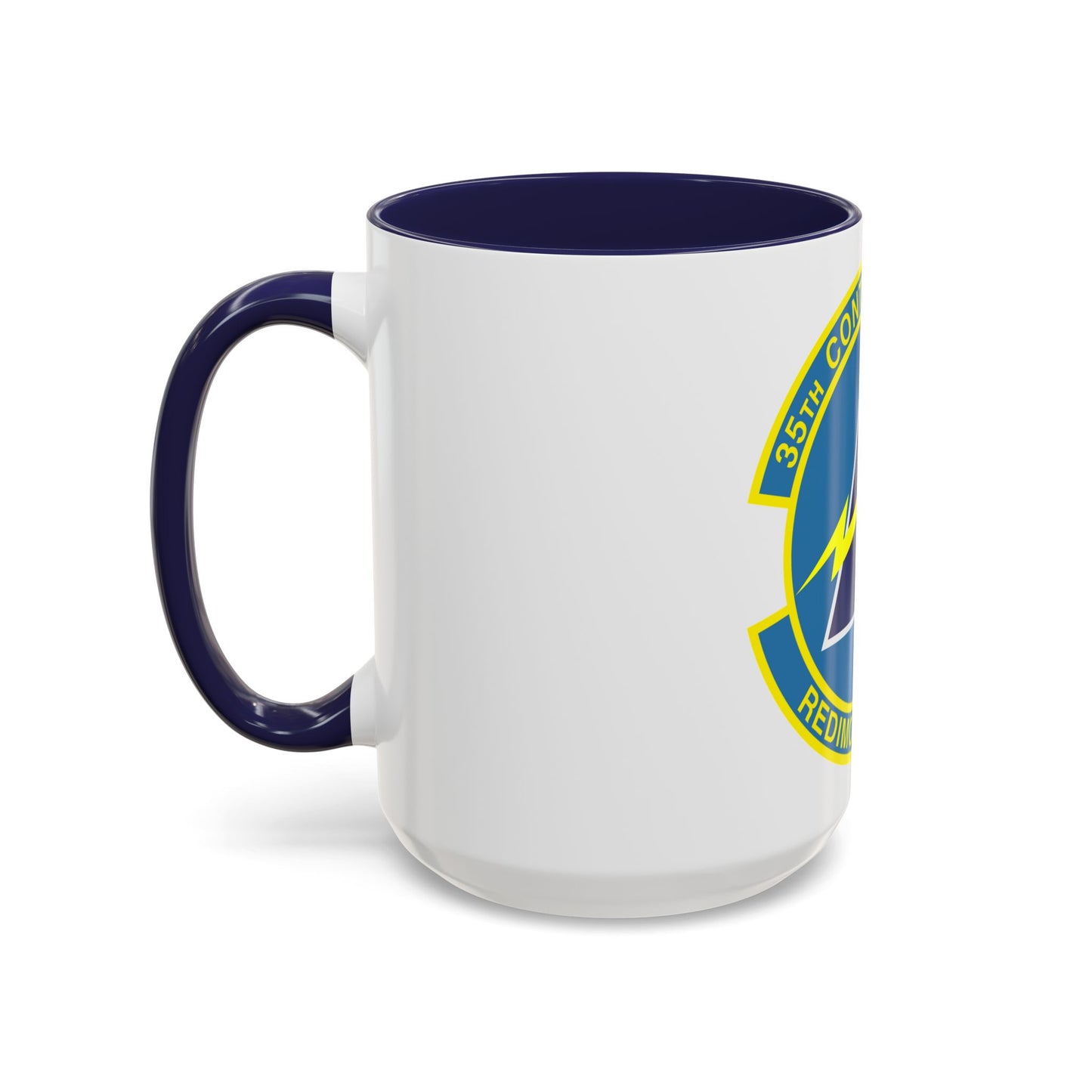 35th Contracting Squadron (U.S. Air Force) Accent Coffee Mug