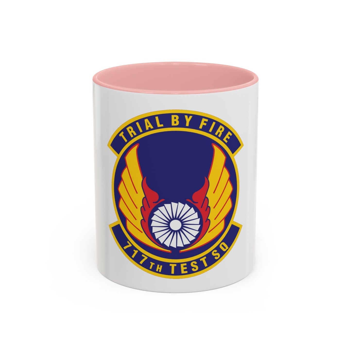717th Test Squadron (U.S. Air Force) Accent Coffee Mug