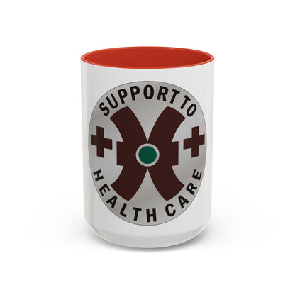 16 Medical Battalion (U.S. Army) Accent Coffee Mug