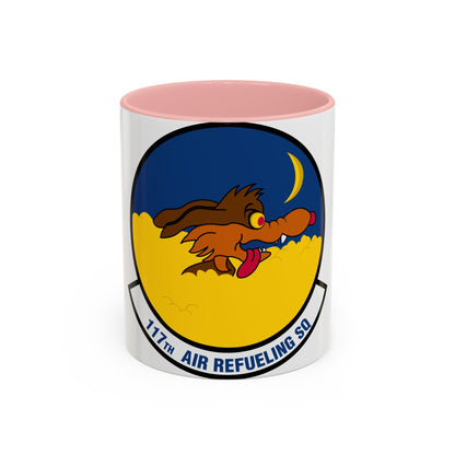 117 Air Refueling Squadron (U.S. Air Force) Accent Coffee Mug