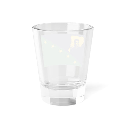 Bandera del Municipio Sucre Miranda (Iran) Shot Glass 1.5oz