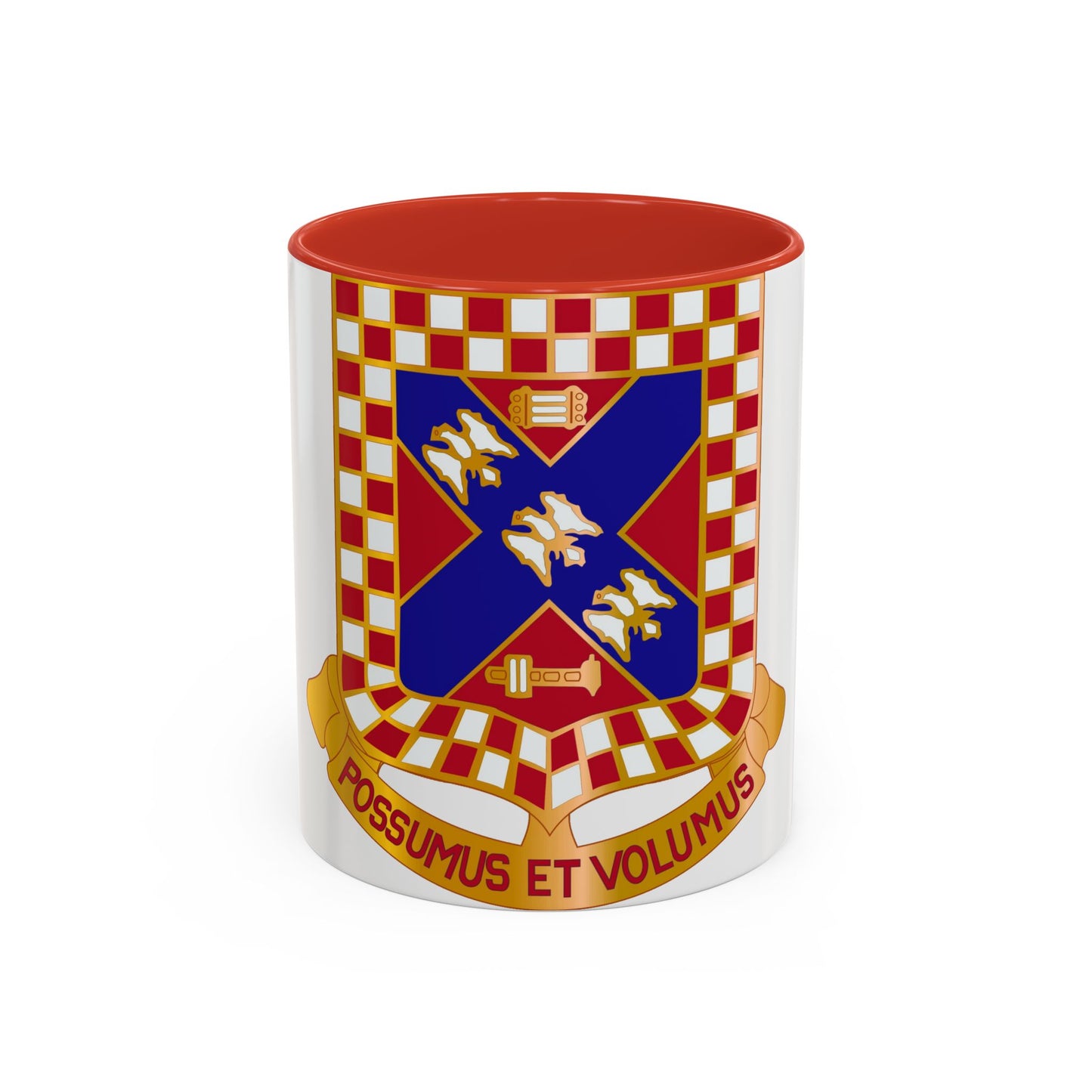 140th Field Artillery Battalion (U.S. Army) Accent Coffee Mug