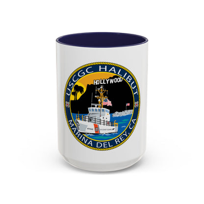 USCG Halibut Marina Del Ray CA (U.S. Coast Guard) Accent Coffee Mug