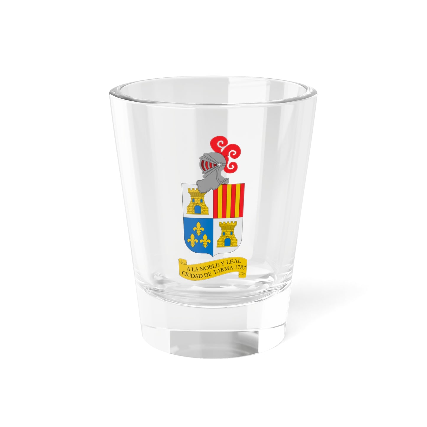 Escudo De Tarma (Peru) (Coat of Arms) Shot Glass 1.5oz