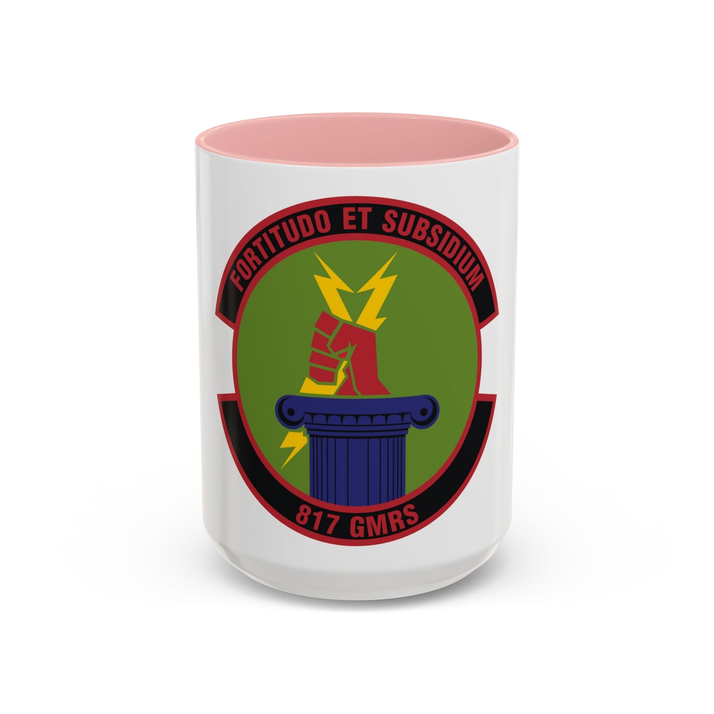 817th Global Mobility Readiness Squadron (U.S. Air Force) Accent Coffee Mug