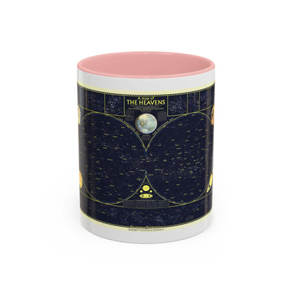 Heavens, The 1 (1957) (Map) Accent Coffee Mug