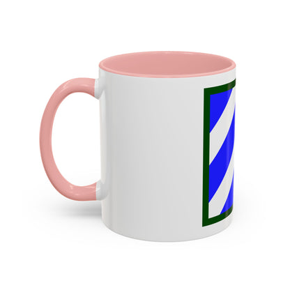 3rd Infantry Division (U.S. Army) Accent Coffee Mug