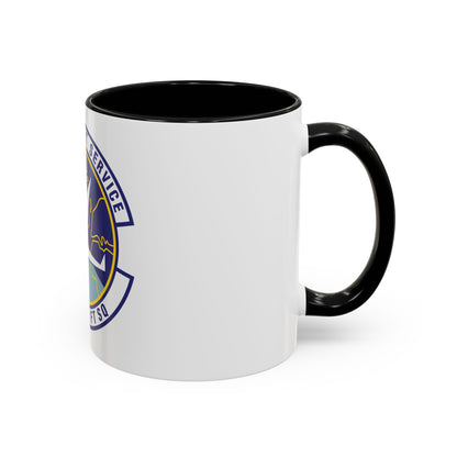 76th Airlift Squadron (U.S. Air Force) Accent Coffee Mug