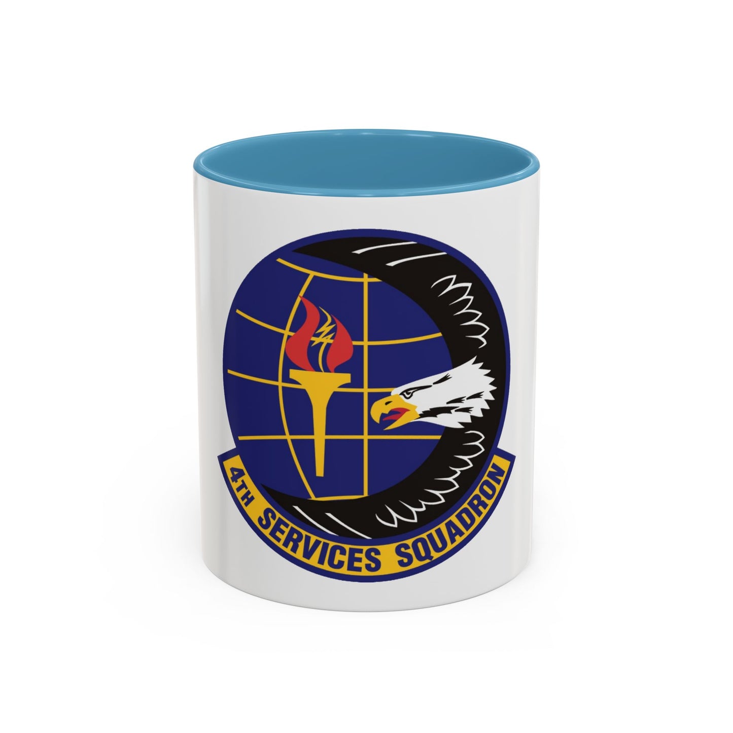 4th Services Squadron (U.S. Air Force) Accent Coffee Mug