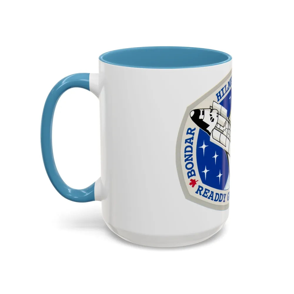 STS 42 (NASA) Accent Coffee Mug-Go Mug Yourself