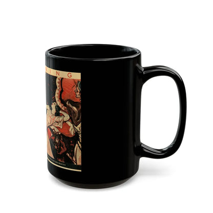 Continental Love, 1933 - Black Coffee Mug-Go Mug Yourself