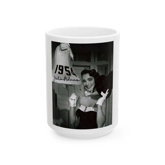 Julia Adams #199 (Vintage Female Icon) White Coffee Mug-15oz-Go Mug Yourself