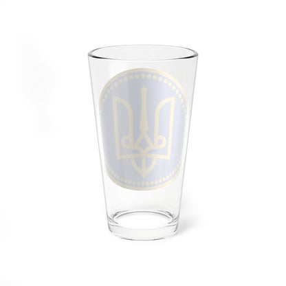 Emblem of Kievan Rus (Ukraine) (Coat of Arms) Pint Glass 16oz