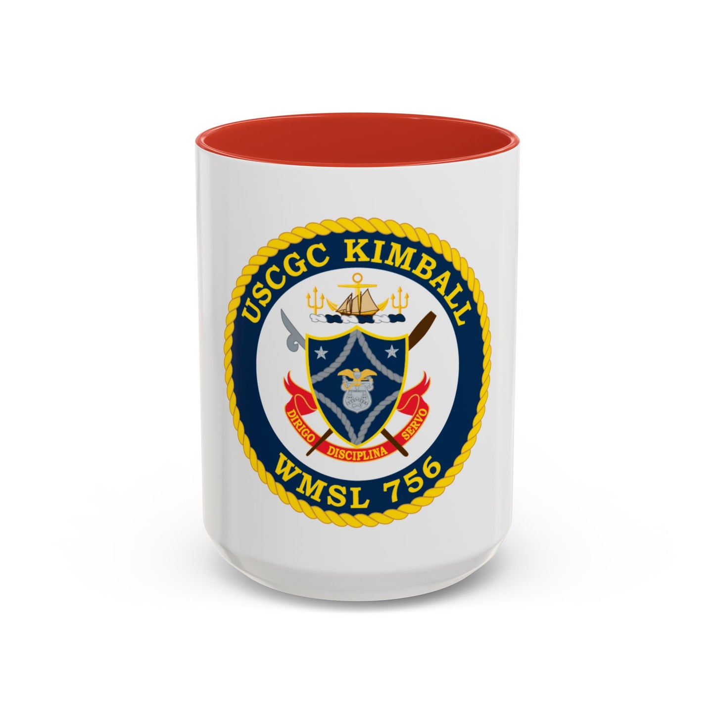 USCGC Kimball WMSL 756 (U.S. Coast Guard) Accent Coffee Mug