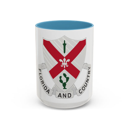 124th Infantry Regiment (U.S. Army) Accent Coffee Mug